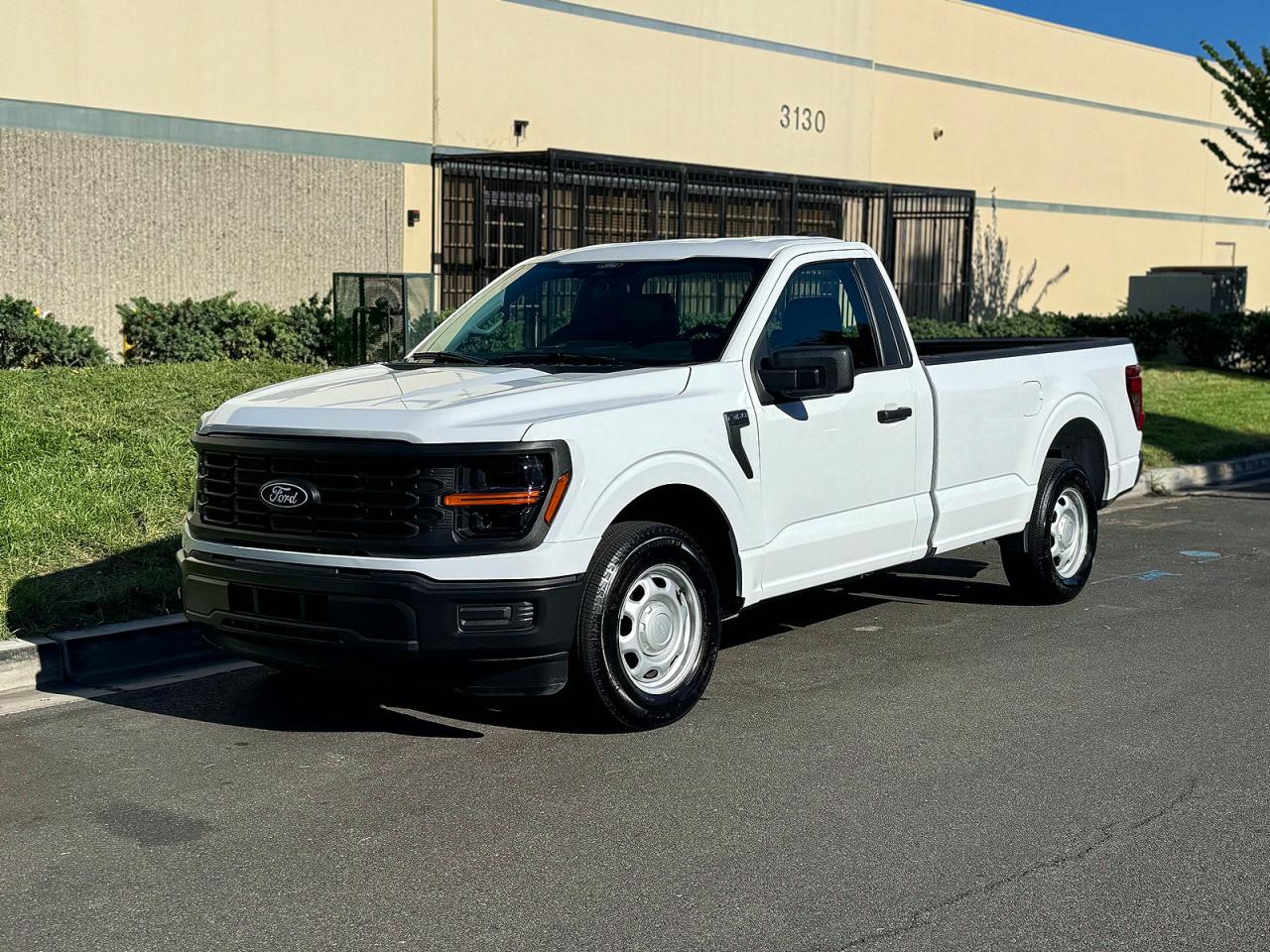 2025 Ford F150 Xl White vin: 1FTMF1KP5SKD58508