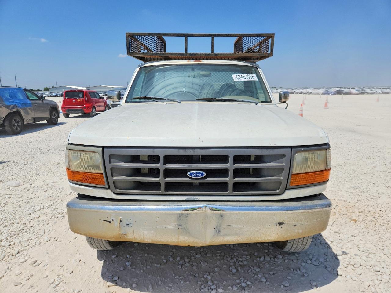 1997 Ford F250 White vin: 3FTHF25H6VMA72630