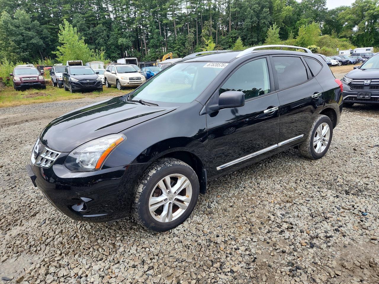 2015 Nissan Rogue Select S Black vin: JN8AS5MV1FW258622