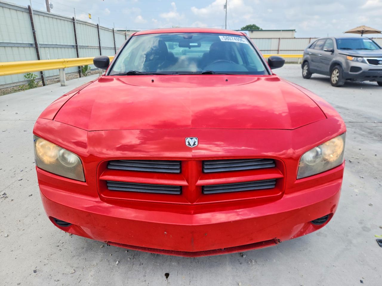 2009 Dodge Charger Red vin: 2B3KA43D79H602688
