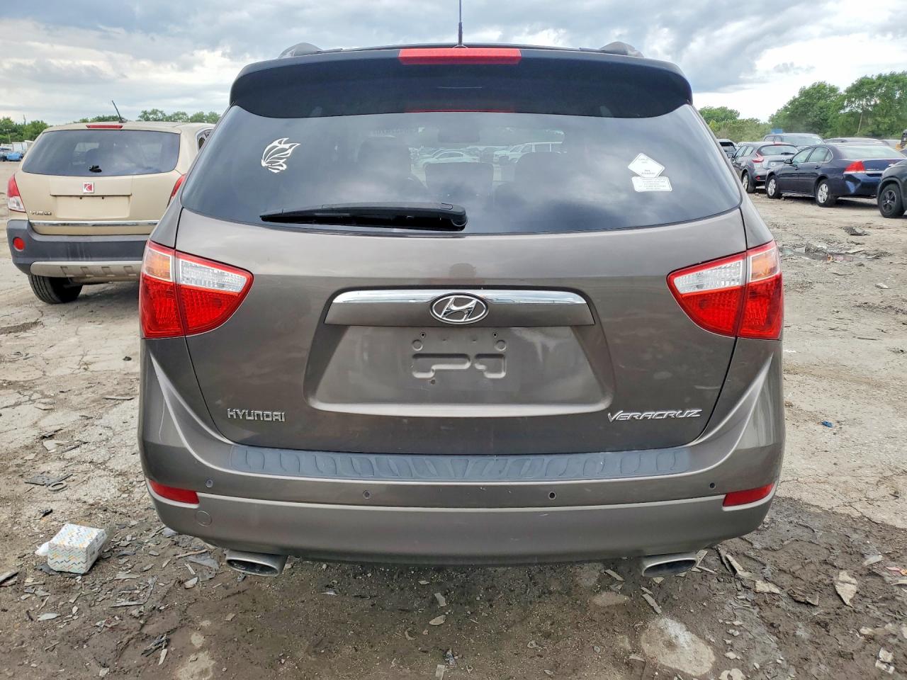 2008 Hyundai Veracruz Gls Gray vin: KM8NU73C68U071602