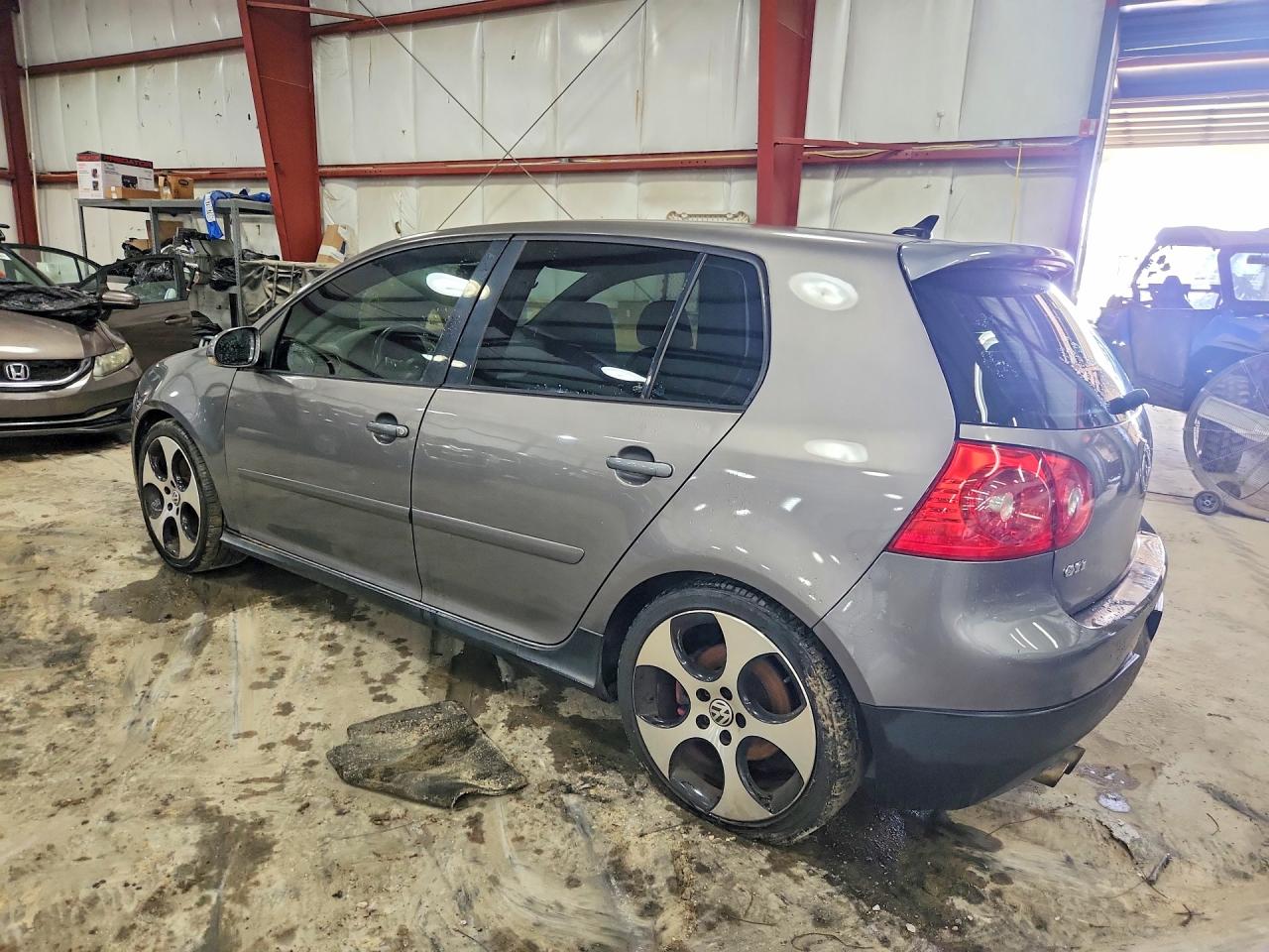 2008 Volkswagen Gti Gray vin: WVWGV71KX8W084085