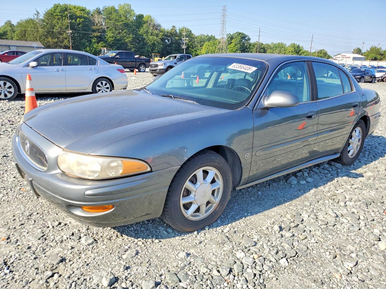 2004 Buick Lesabre Custom Серый vin: 1G4HP52K64U167693