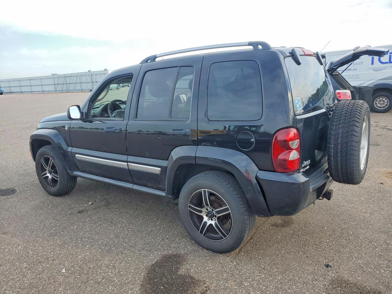 2007 Jeep Liberty Limited Black vin: 1J4GL58K67W515773