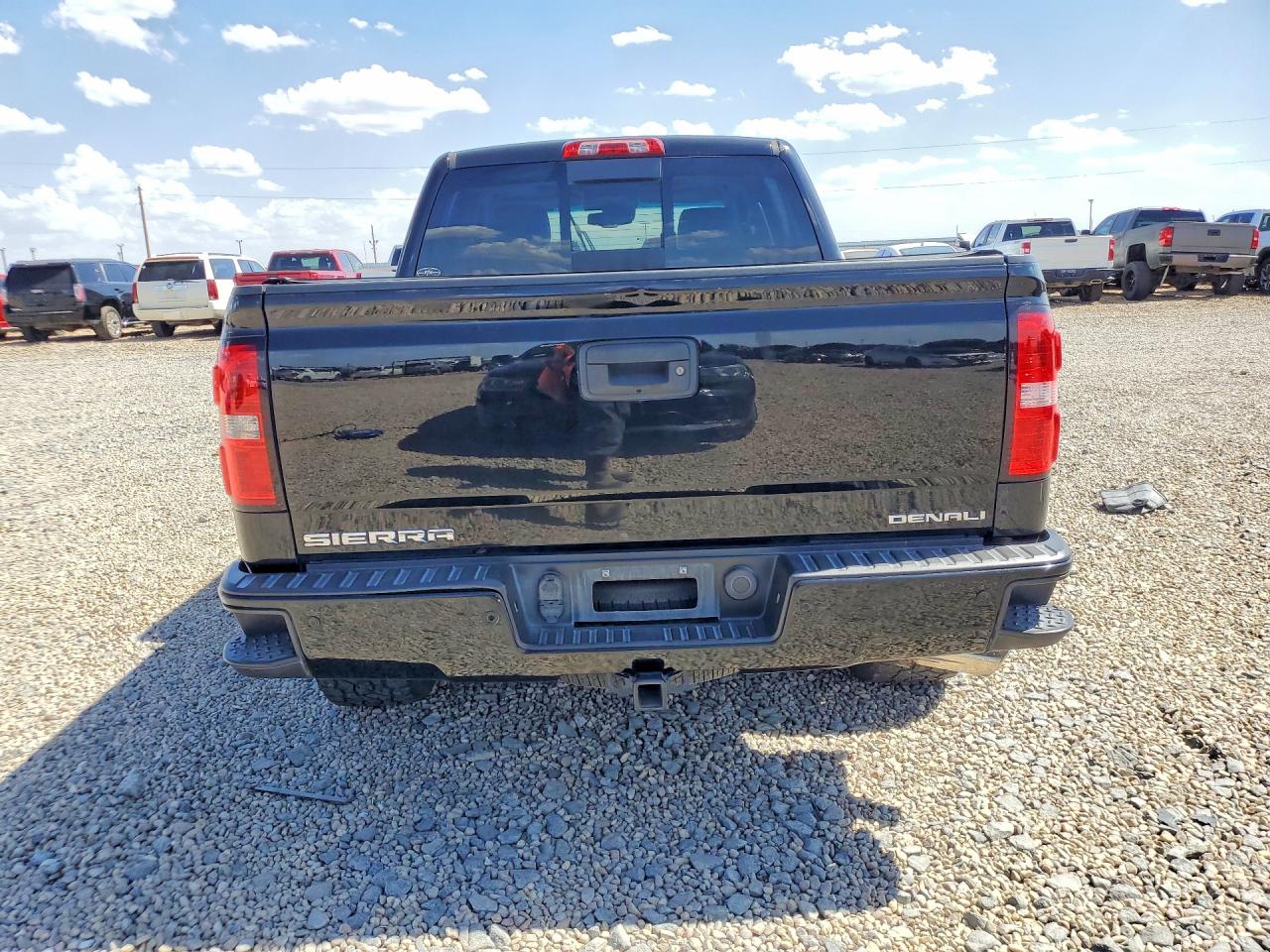 2015 Gmc Sierra K1500 Denali Black vin: 3GTU2WEJ2FG192493