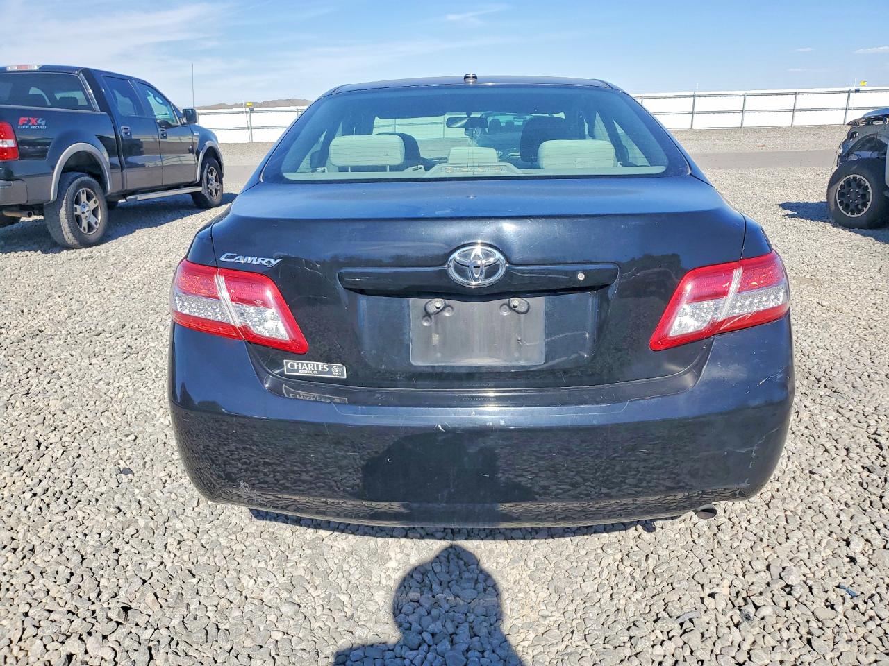 2011 Toyota Camry Base Black vin: 4T4BF3EK4BR147230