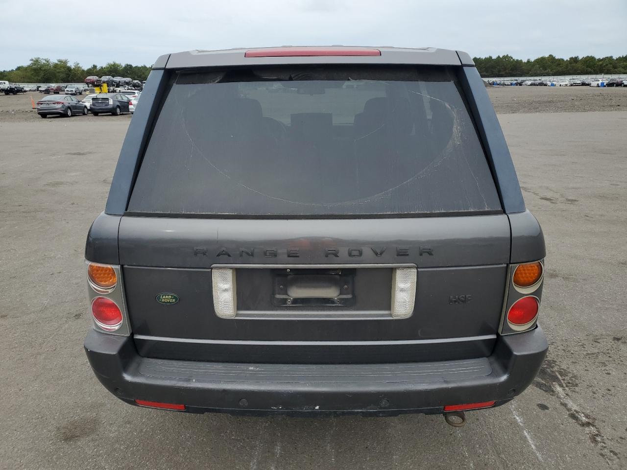 2004 Land Rover Range Rover Hse Gray vin: SALME114X4A171843