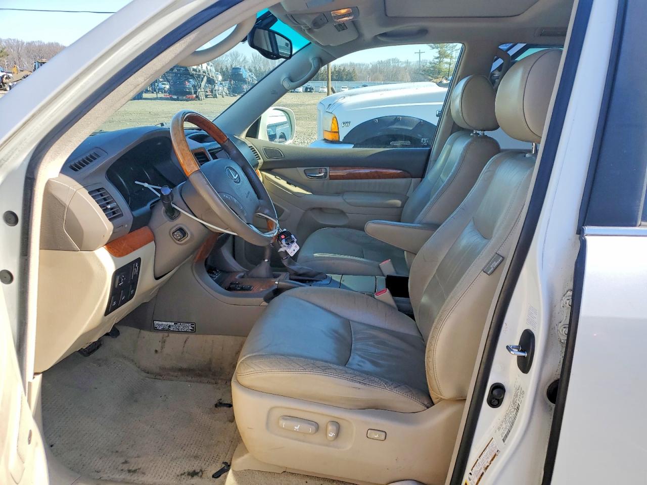 2005 Lexus Gx 470 Base Белый vin: JTJBT20X650076075