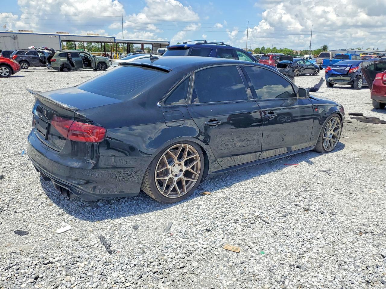 2015 Audi S4 Premium Plus Black vin: WAUBGAFL2FA022612
