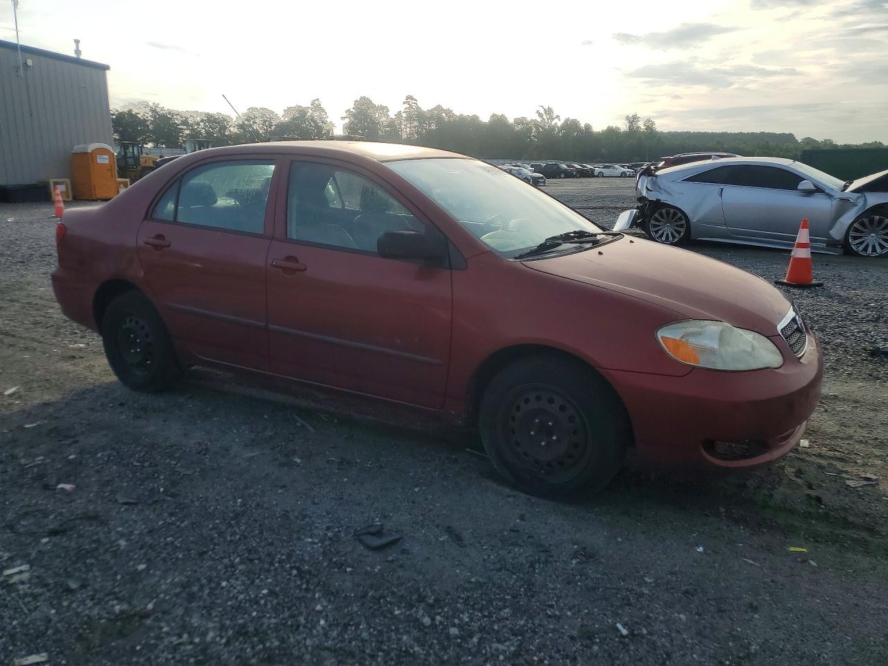 2008 Toyota Corolla Ce Красный vin: 1NXBR32E18Z948903