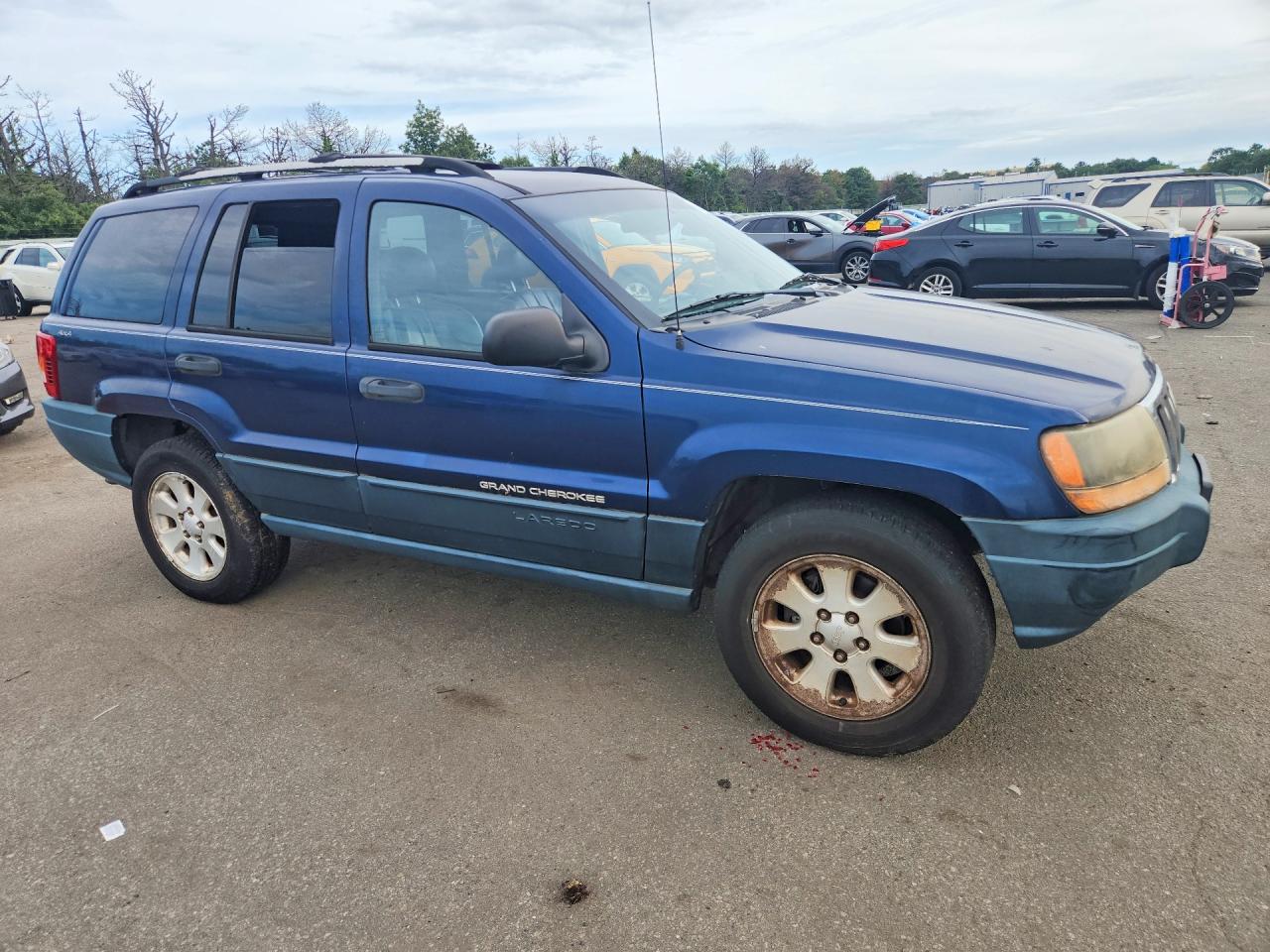 2001 Jeep Grand Cherokee Laredo Blue vin: 1J4GW48S51C707454