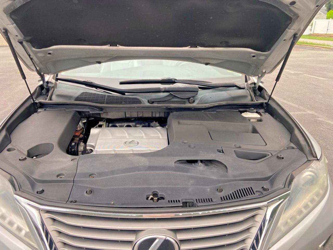 2013 Lexus Rx 350 Base Silver vin: 2T2BK1BAXDC185986