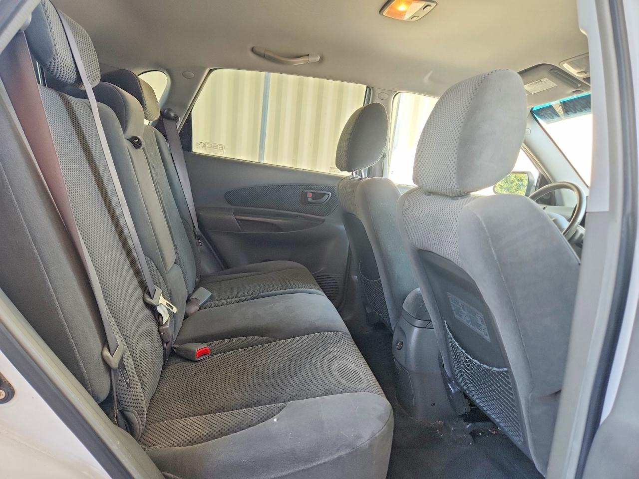 2007 Hyundai Tucson Se Белый vin: KM8JN72D27U545369