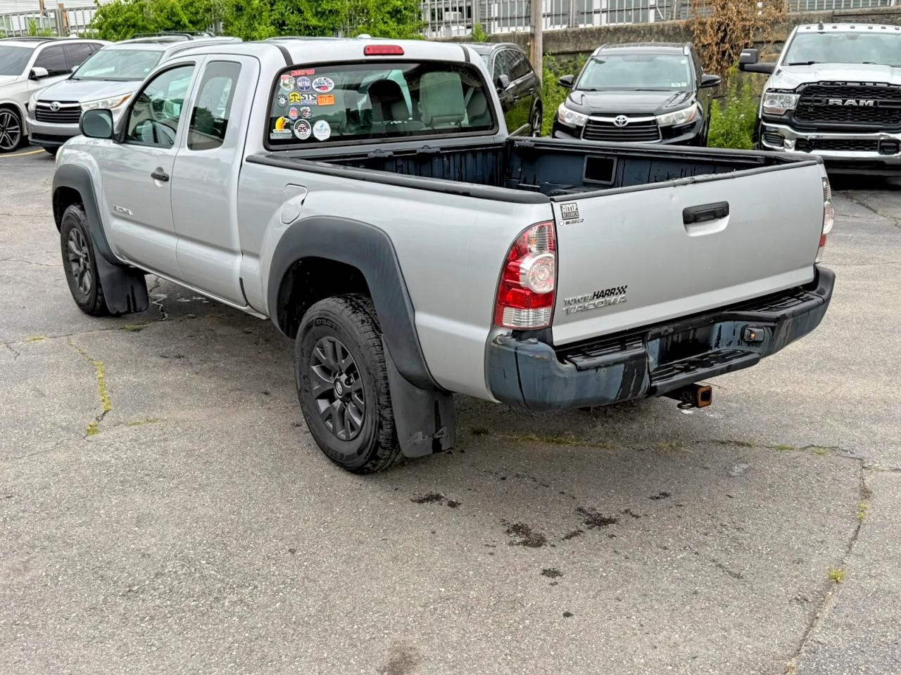 2010 Toyota Tacoma Access Cab Gray vin: 5TEUX4EN8AZ709981