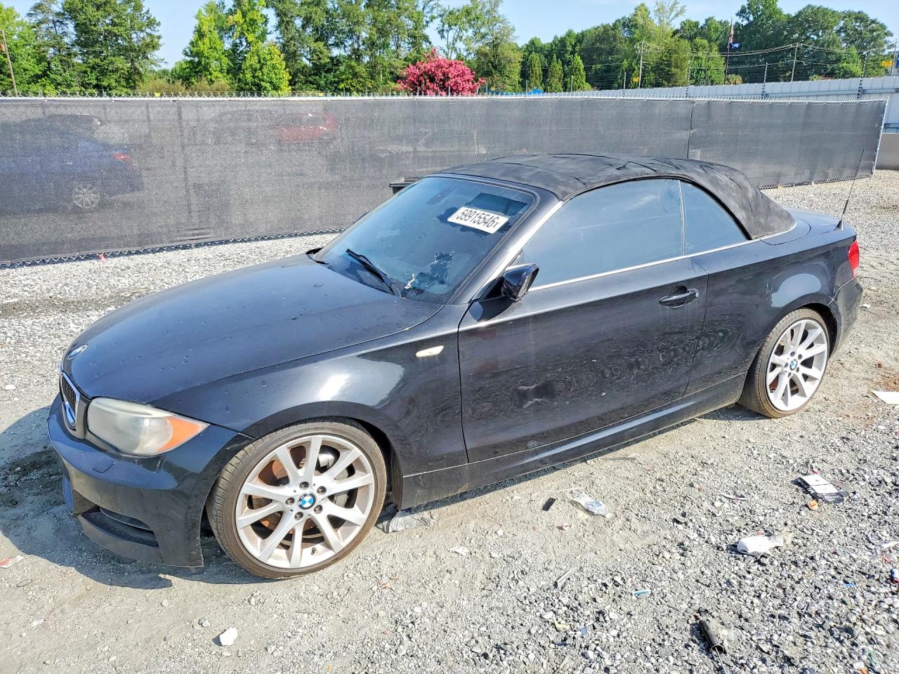 2012 Bmw 135 I Black vin: WBAUN7C51CVM26321