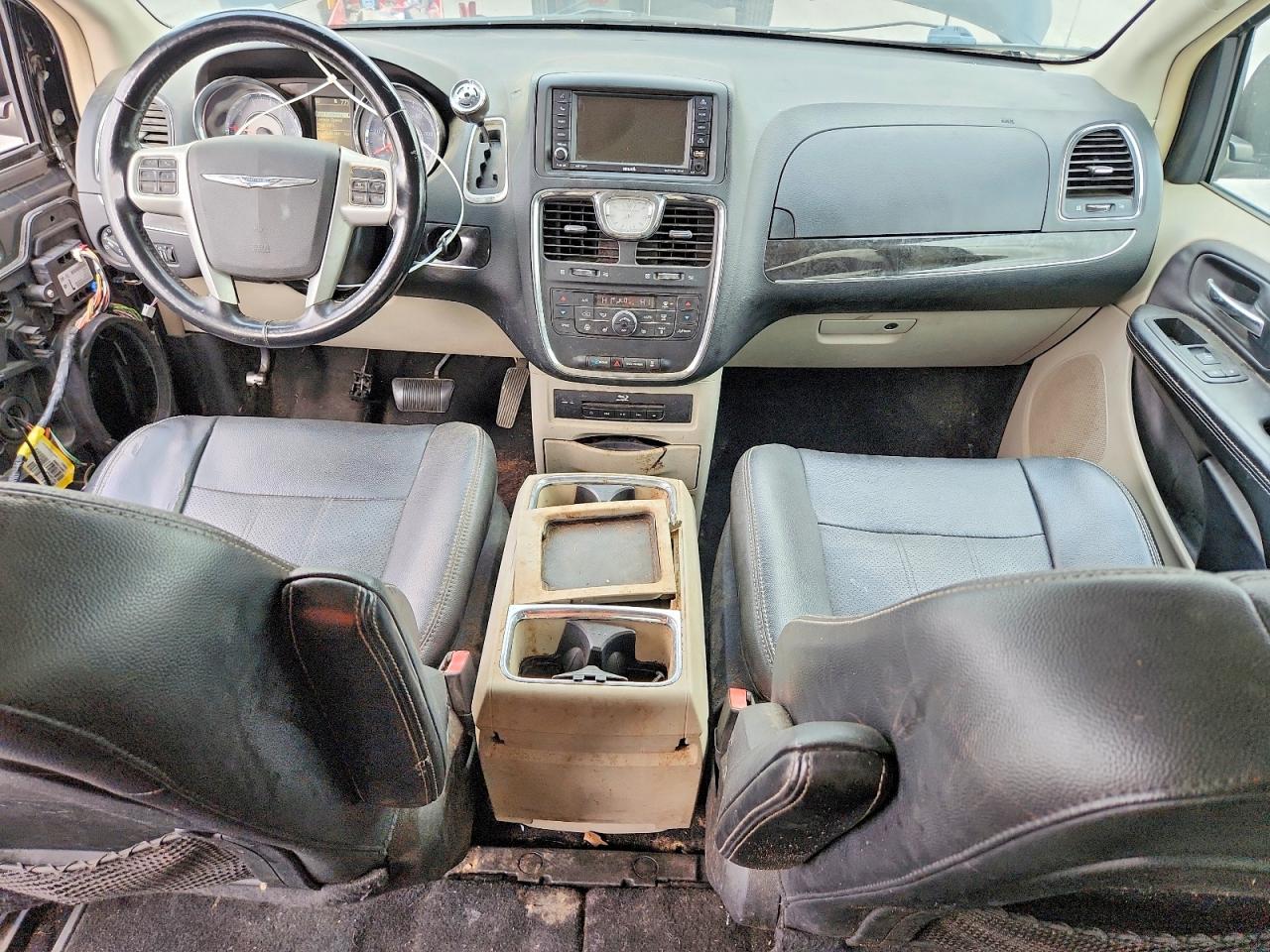 2014 Chrysler Town And Country Touring-l Black vin: 2C4RC1CG9ER316605