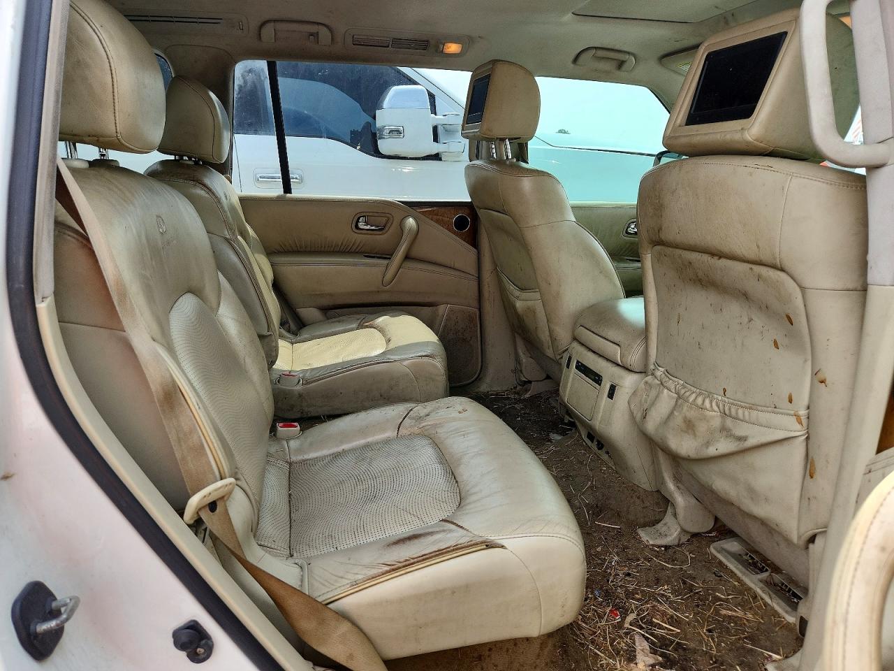 2014 Infiniti Qx80 Base Белый vin: JN8AZ2NE3E9062638