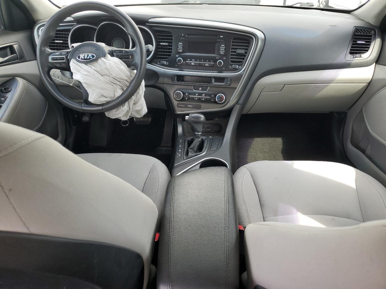 2014 Kia Optima Lx Белый vin: 5XXGM4A76EG323819
