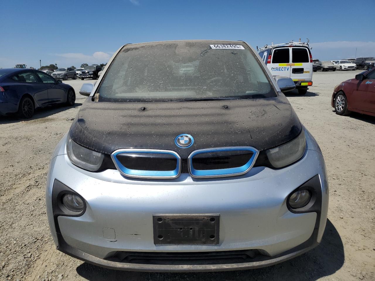 2014 Bmw I3 Rex   Silver vin: WBY1Z4C54EV274531