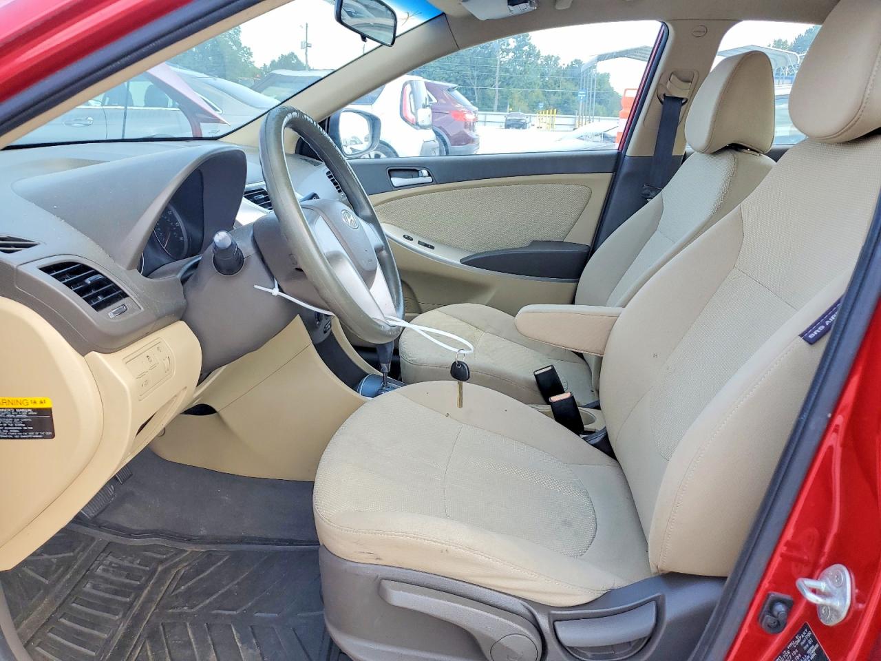 2013 Hyundai Accent Gls Red vin: KMHCT4AE9DU568523