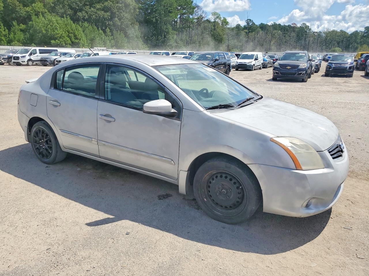 2012 Nissan Sentra 2.0 Silver vin: 3N1AB6AP1CL704389