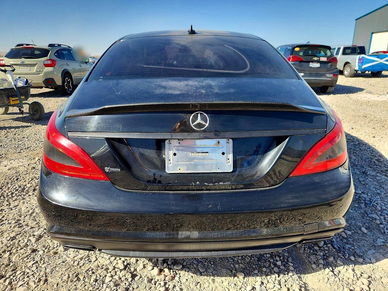 2014 Mercedes-benz Cls 550 4matic Black vin: WDDLJ9BB1EA127005