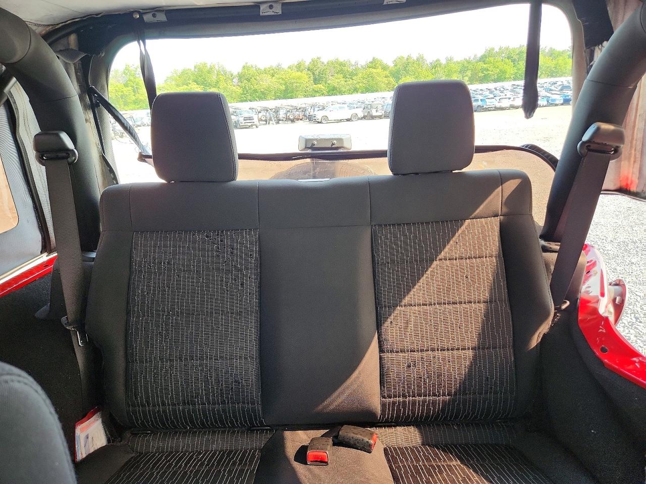 2011 Jeep Wrangler Sport Red vin: 1J4AA2D16BL583735