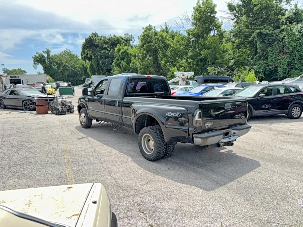 2006 Ford F350 Super Duty Black vin: 1FTWW33P86EA38834