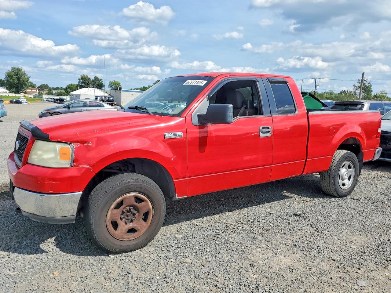 2005 Ford F150 Red vin: 1FTPX14515FA14516