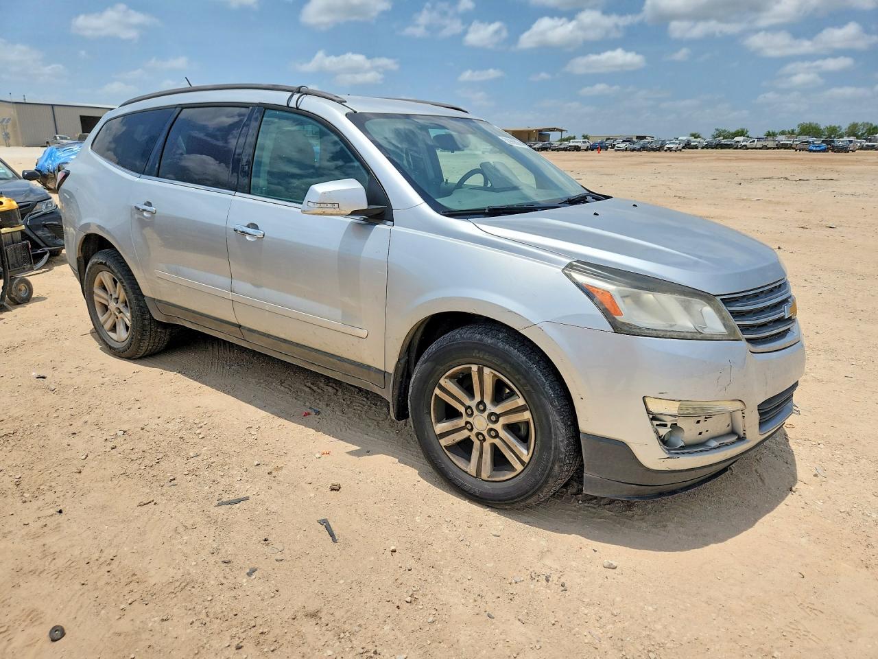 2013 Chevrolet Traverse Lt Silver vin: 1GNKRGKDXDJ247301