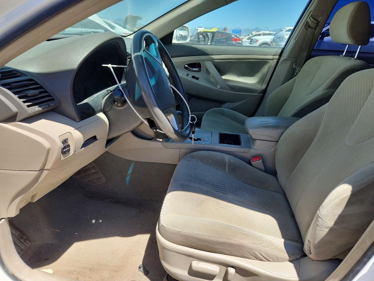 2007 Toyota Camry Le Белый vin: 4T1BE46K67U716359