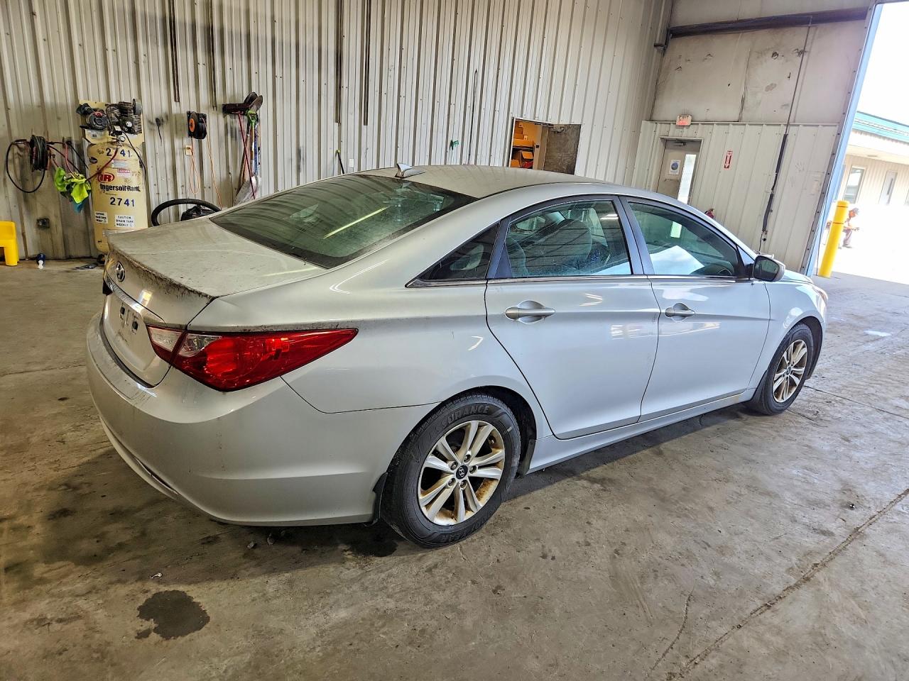 2013 Hyundai Sonata Gls Gray vin: 5NPEB4AC1DH751651