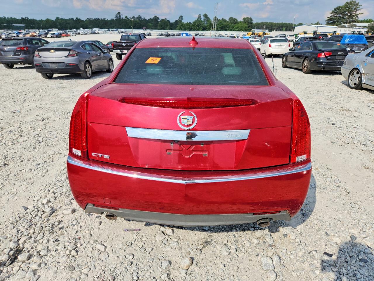 2012 Cadillac Cts Luxury Collection Red vin: 1G6DE5E52C0137663