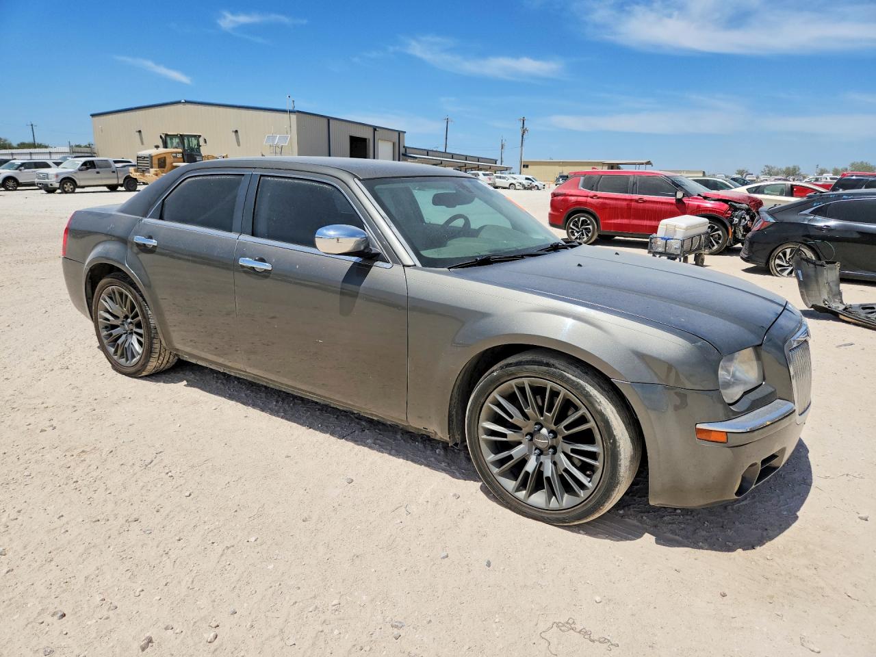 2008 Chrysler 300c Silver vin: 2C3KA63H88H219875