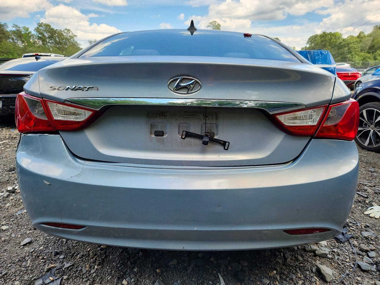 2011 Hyundai Sonata Gls Blue vin: 5NPEB4AC8BH157720