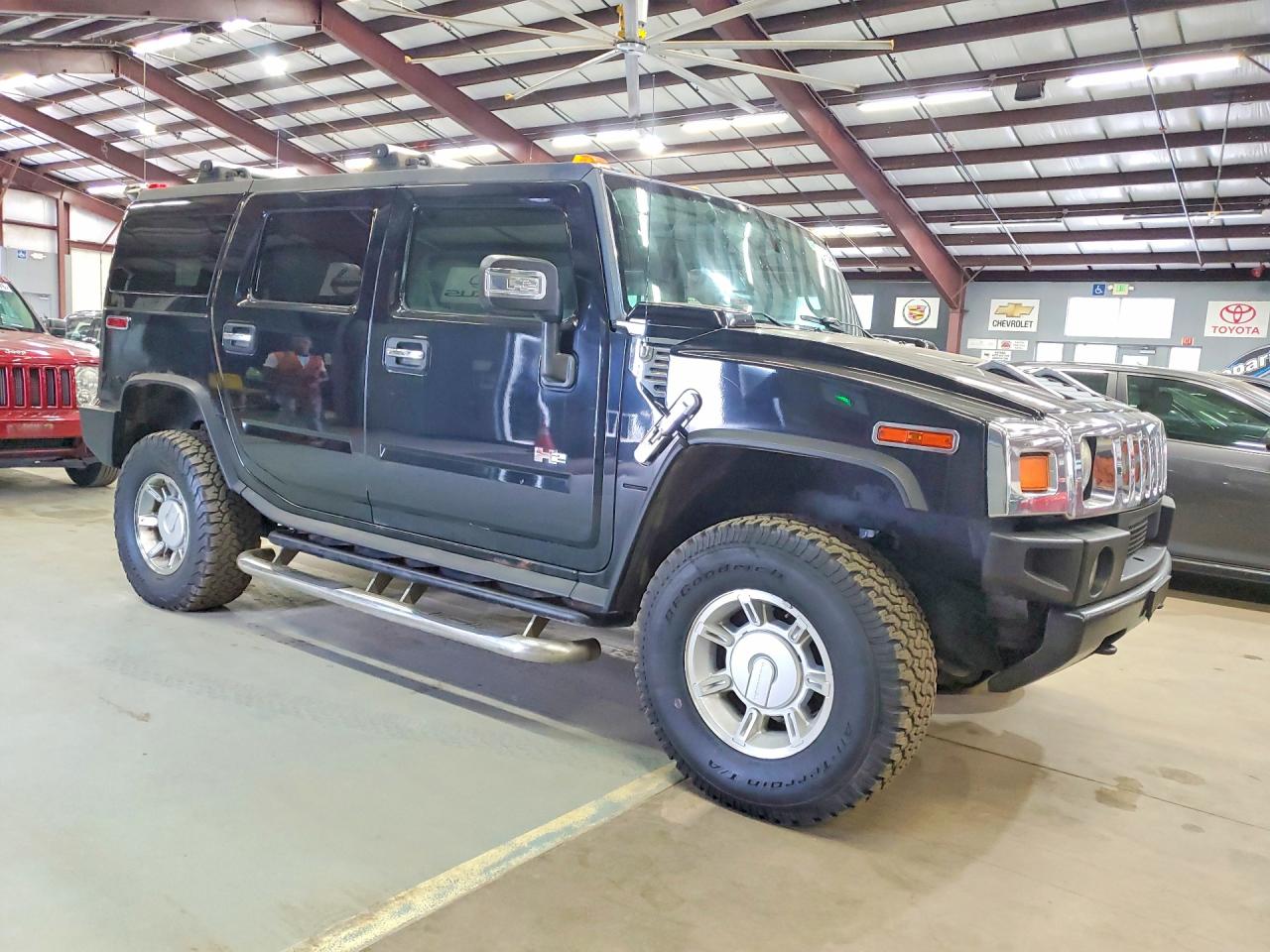 2006 Hummer H2 Черный vin: 5GRGN23U06H119962