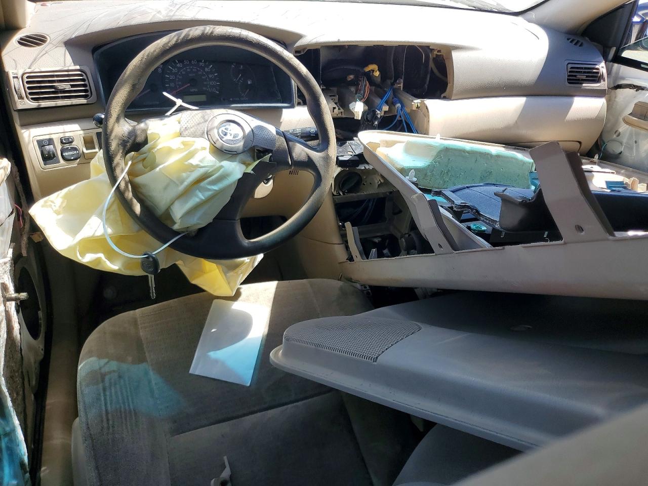 2006 Toyota Corolla Ce White vin: 1NXBR32E86Z734956