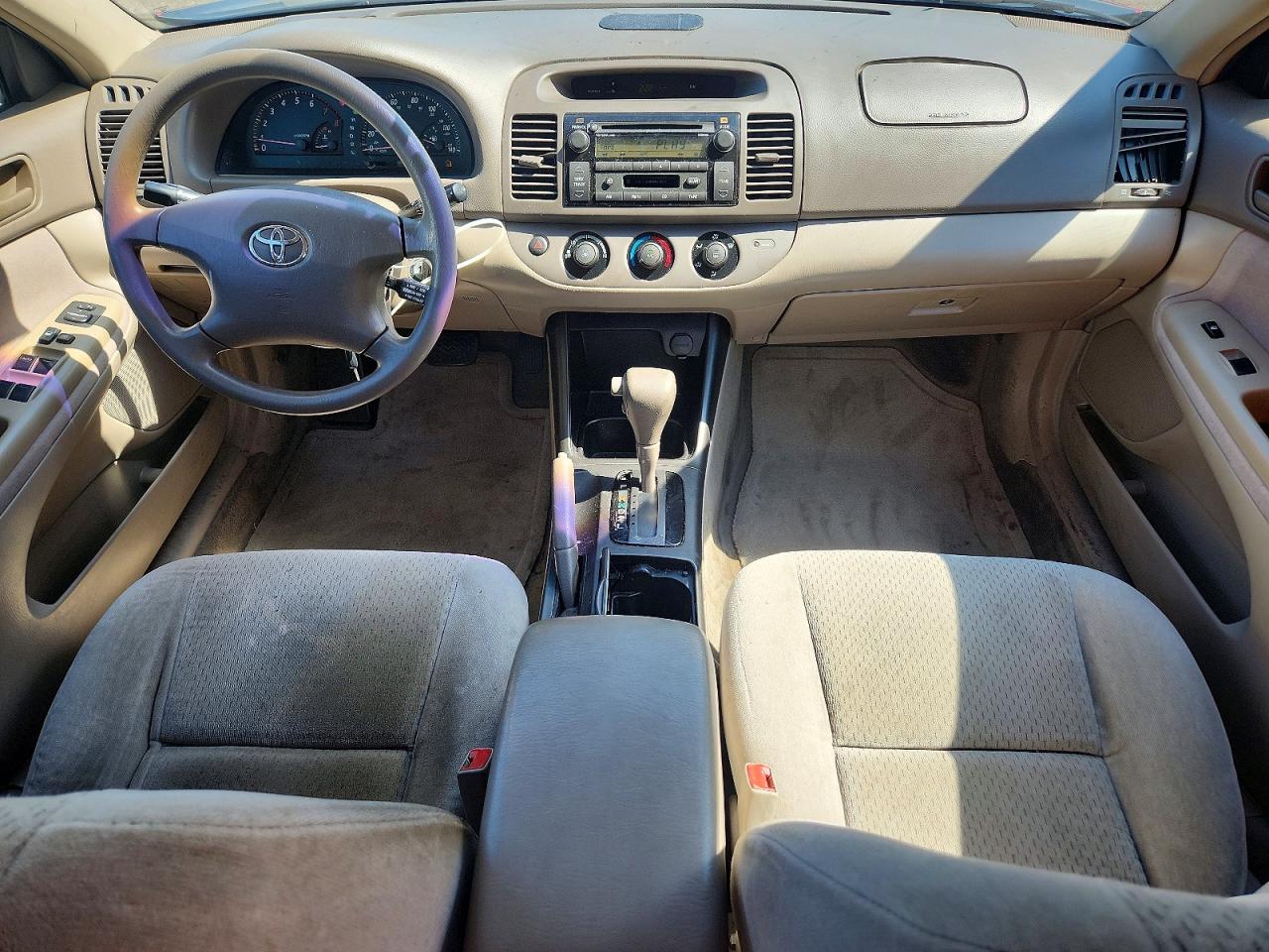 2003 Toyota Camry Le V6 Green vin: 4T1BF32K43U545070