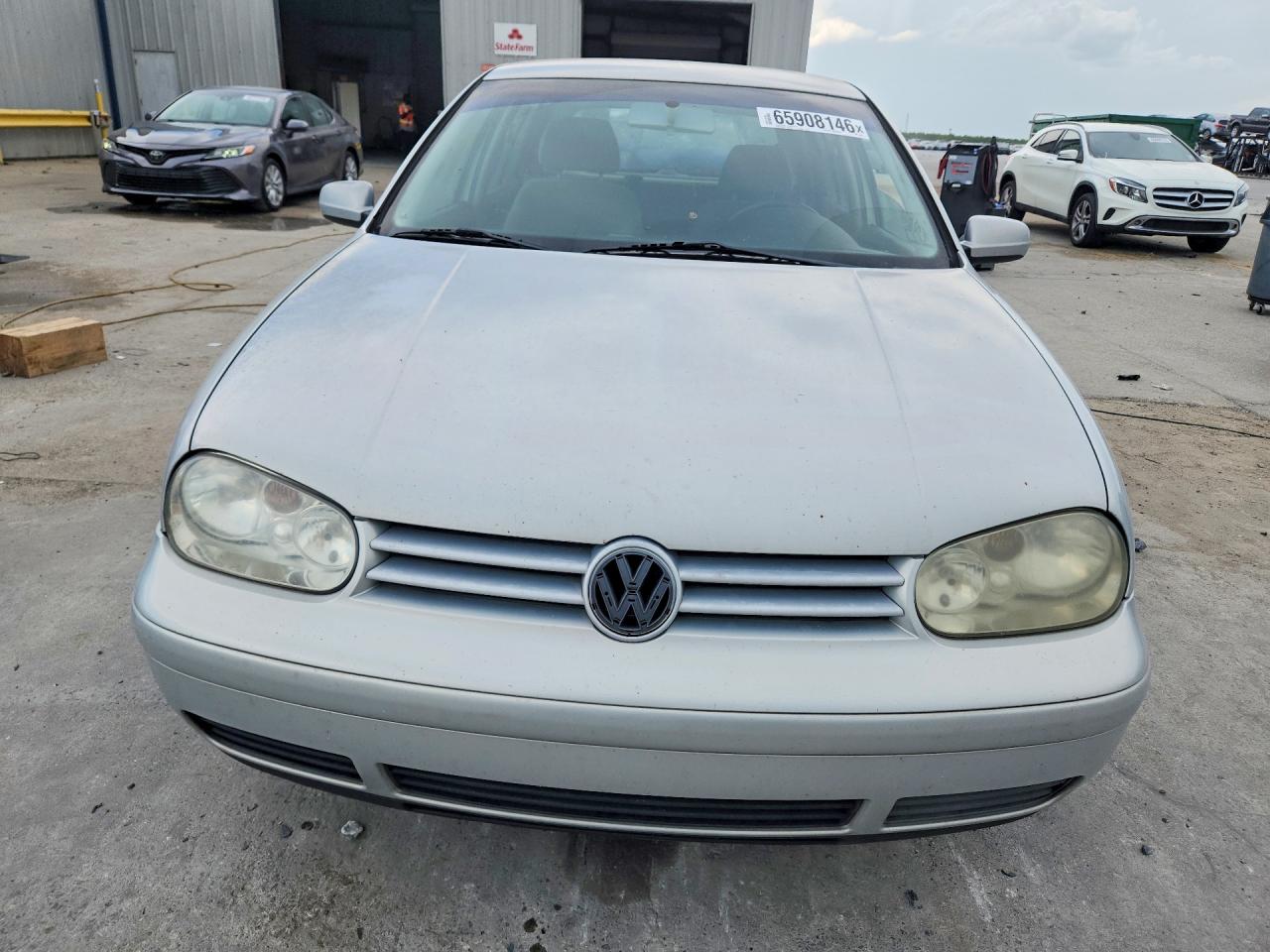 2000 Volkswagen Golf Gls Silver vin: WVWGA21J7YW537875