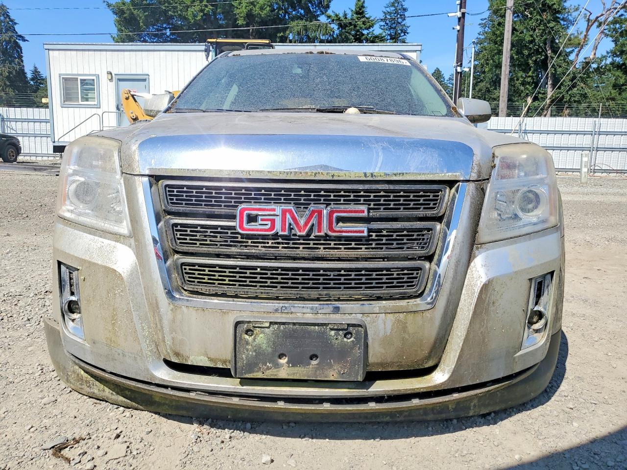 2012 Gmc Terrain Sle Silver vin: 2GKALMEK6C6348348