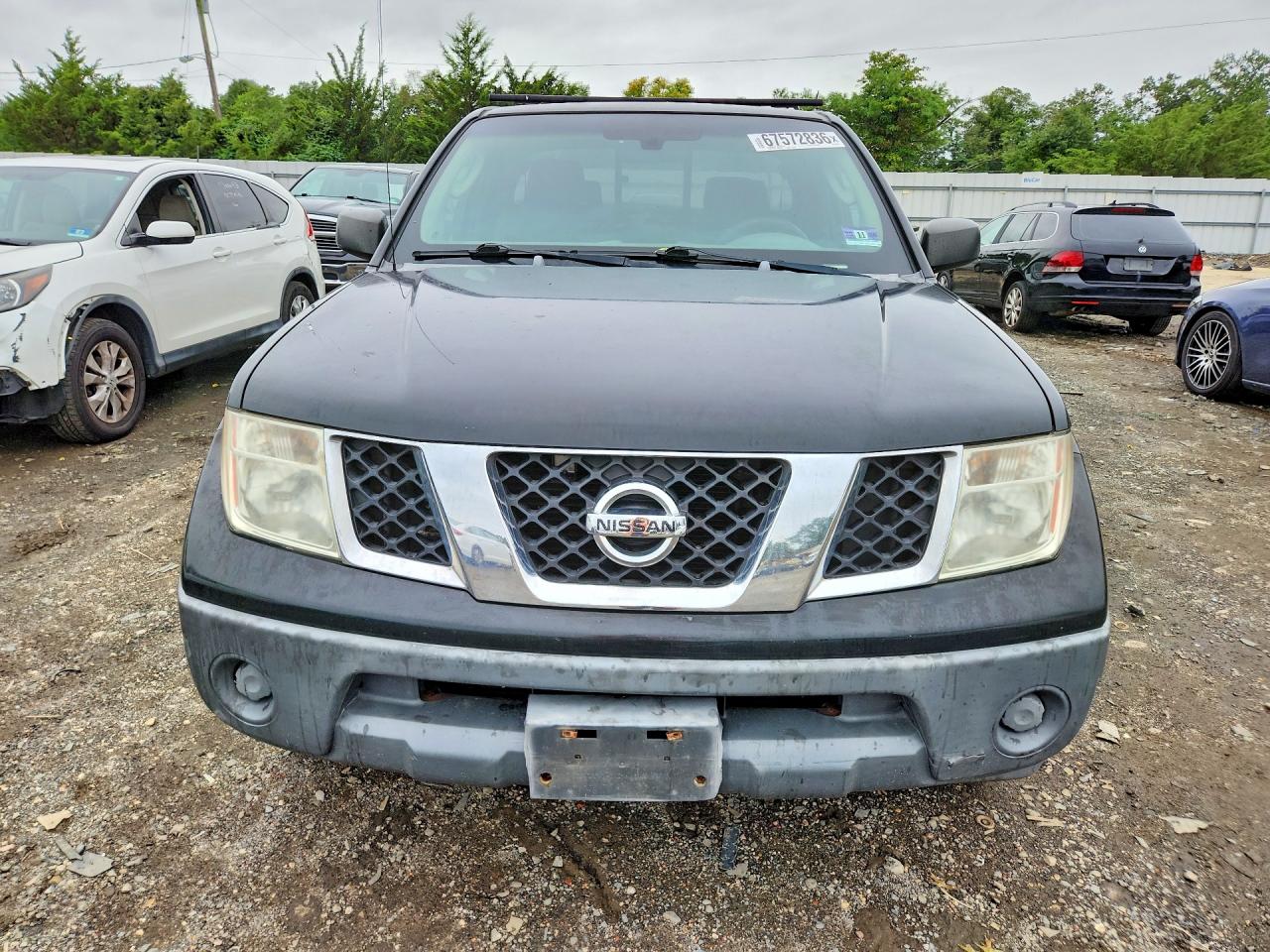 2007 Nissan Frontier Xe Black vin: 1N6BD06T37C458006