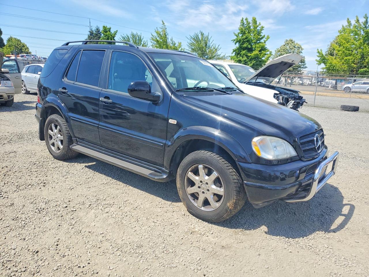 2000 Mercedes-benz Ml 430 Black vin: 4JGAB72E2YA159622