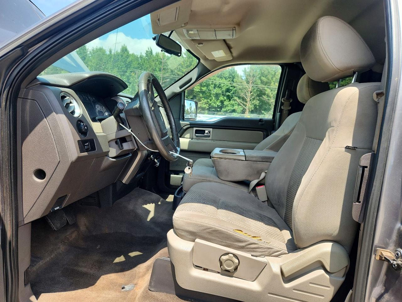2010 Ford F150 Super Cab Gray vin: 1FTFX1EVXAFB63608