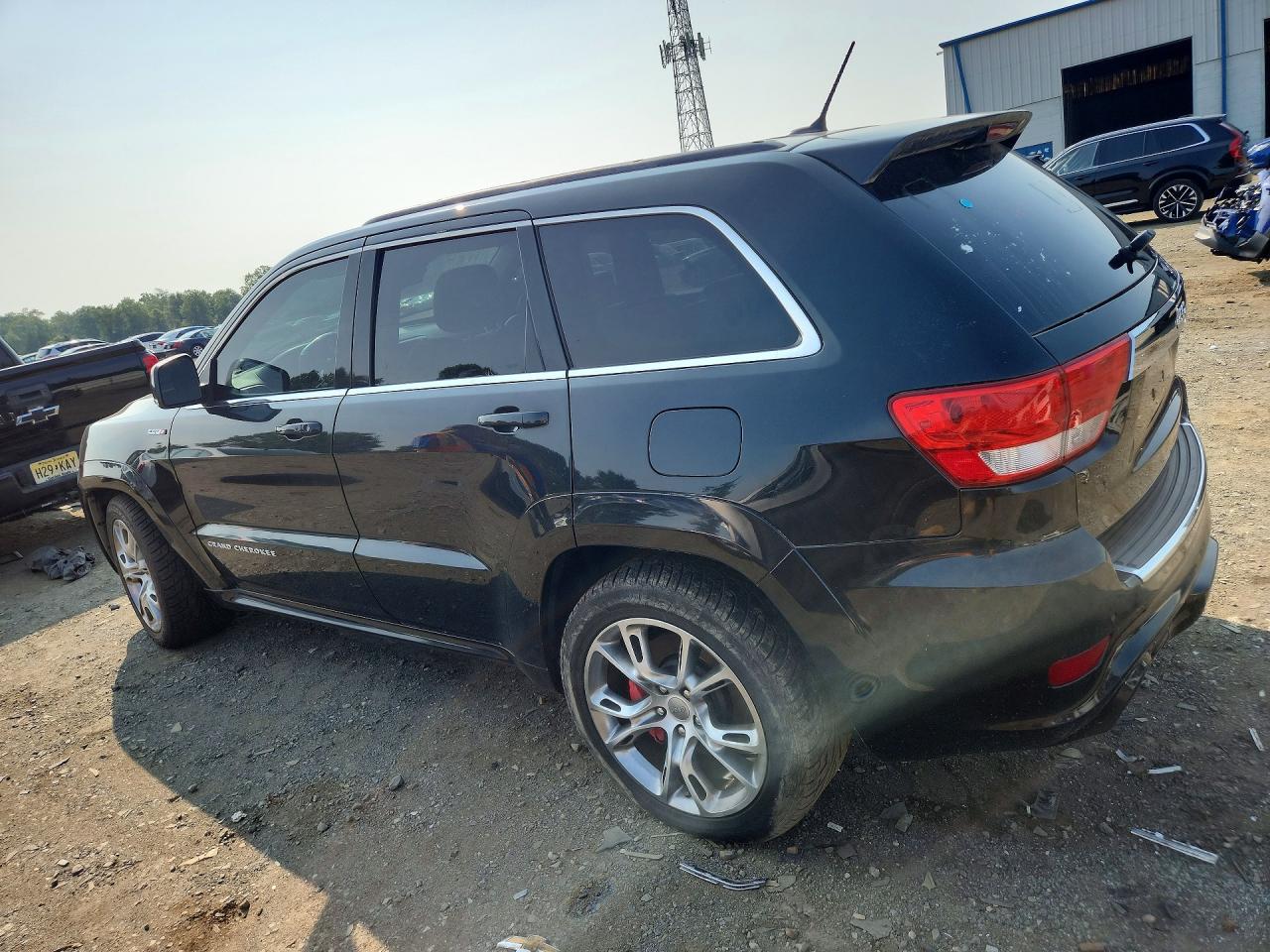 2012 Jeep Grand Cherokee Srt-8 Черный vin: 1C4RJFDJ4CC285136