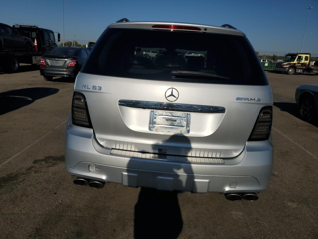 2007 Mercedes-benz Ml 63 Amg Silver vin: 4JGBB77E07A174373