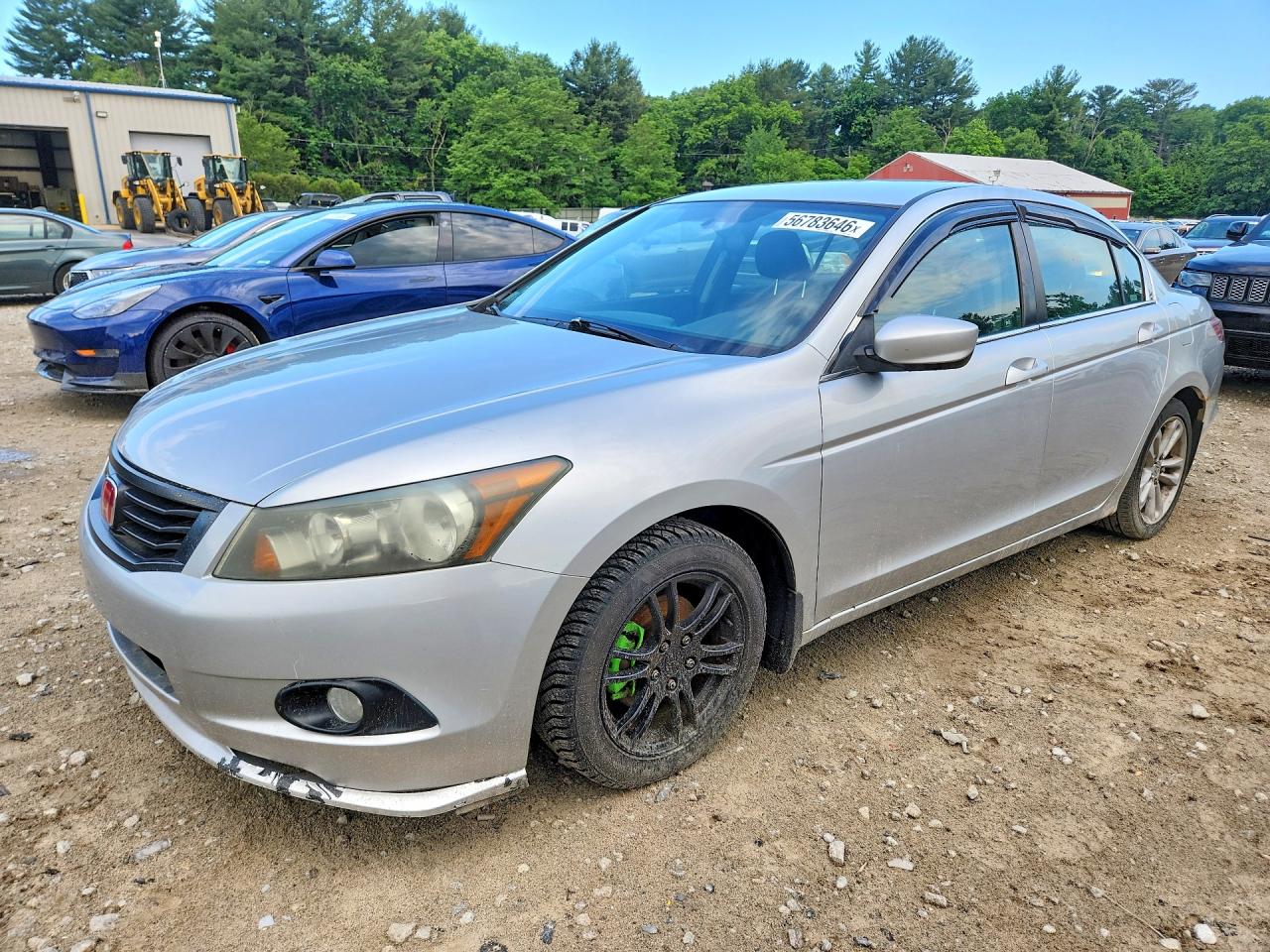 2009 Honda Accord Lx Silver vin: 1HGCP25399A121822