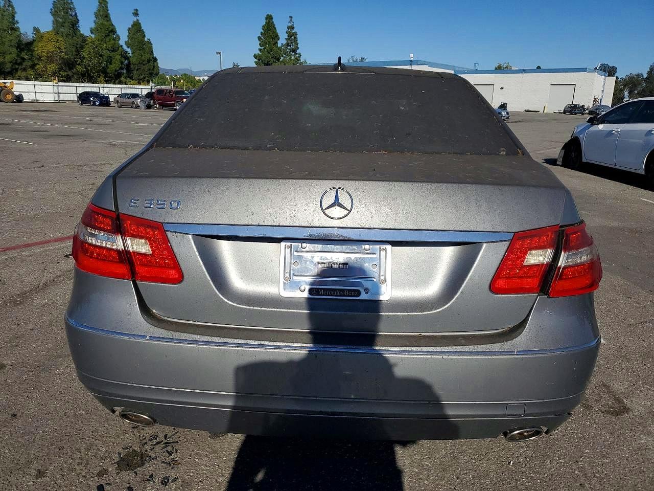 2010 Mercedes-benz E 350 Серый vin: WDDHF5GBXAA205008