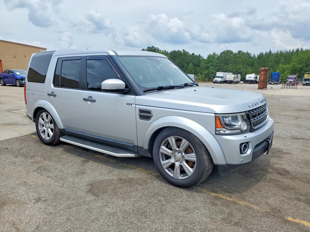 2015 Land Rover Lr4 Hse Silver vin: SALAG2V61FA743030