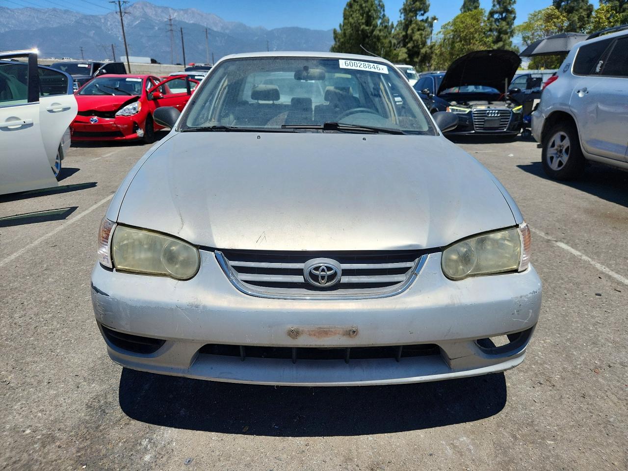 2001 Toyota Corolla Ce Серебряный vin: 1NXBR12E51Z522920