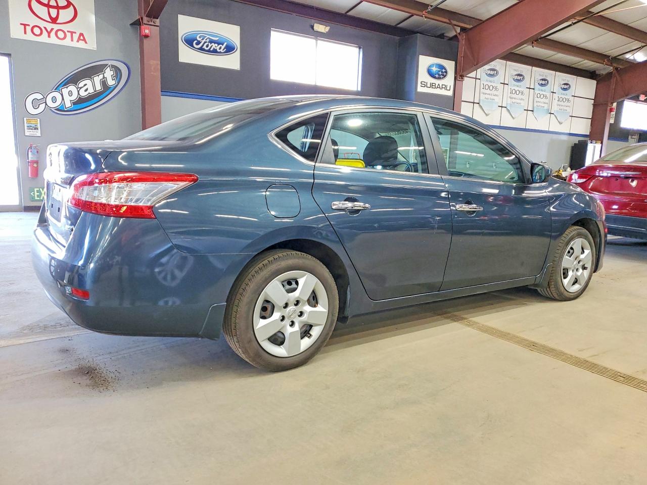 2013 Niss Sentra S Charcoal vin: 3N1AB7AP8DL621405